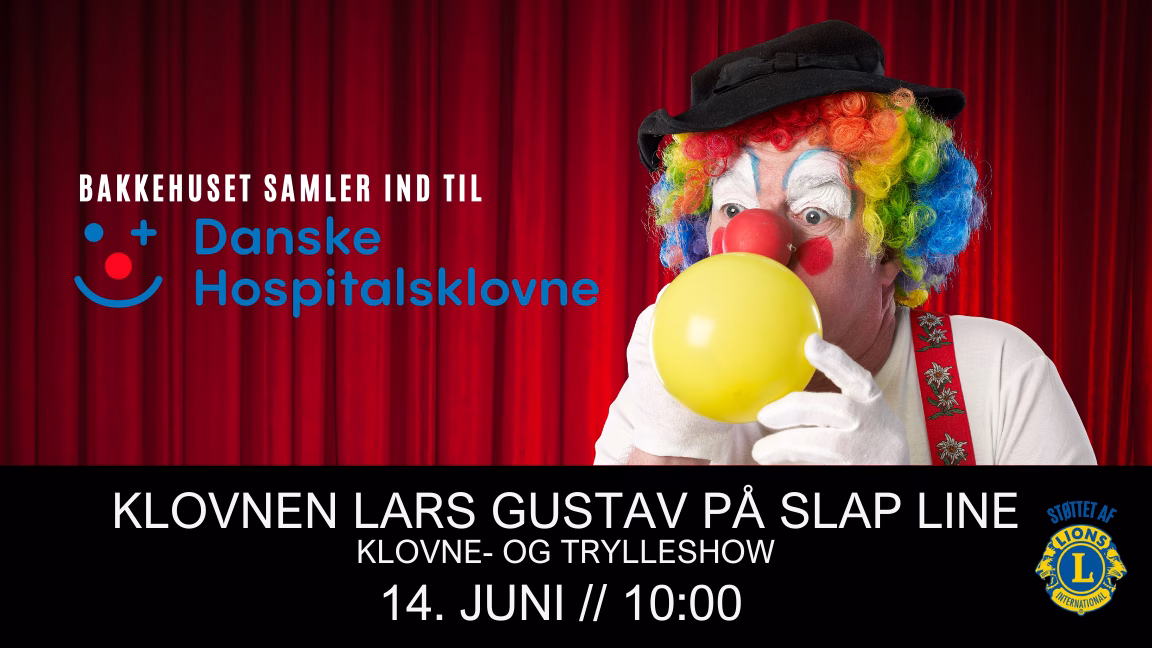Klovne og trylleshow i Bakkehuset