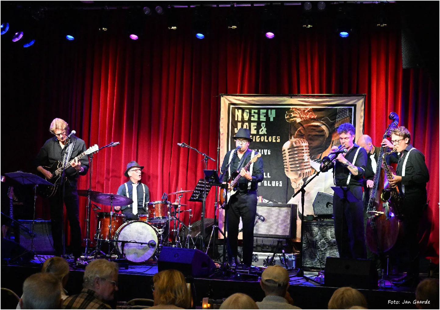 Nosey joe and the gigoloes i Bakkehuset ikast til frokostjazz