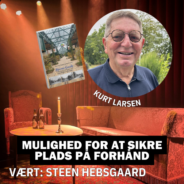 Det Gyldne Ord med Kurt Larsen boglancering Byens gade