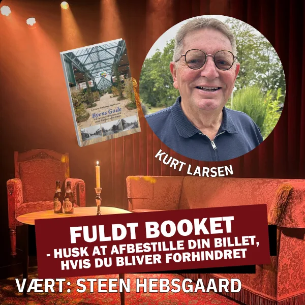 Kurt Larsen i Bakkehuset fuldt booket