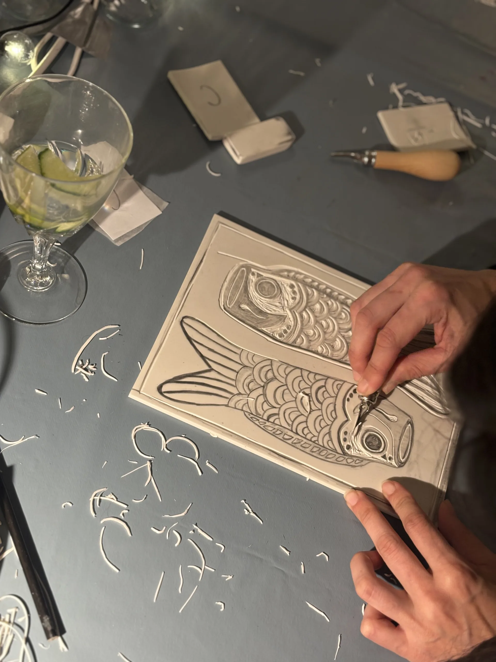 tryk og tonic med kreaunger Bakkehuset ikast
